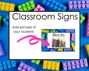 Soft Block Center Sign Block Area Center Sign