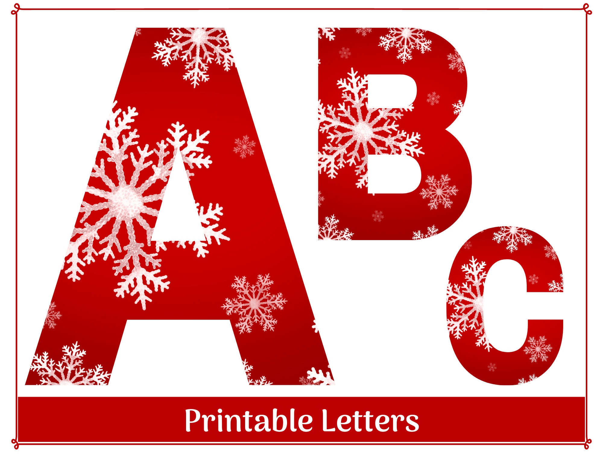 red-snowflake-alphabet-clip-art-letters-a-z-and-numbers-0-9-printable-banner-bulletin-board-scrapbooking-sets-etsy