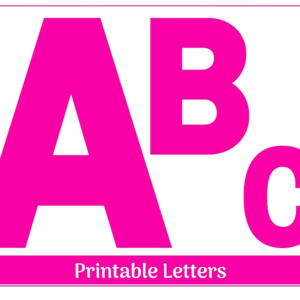 Pink Diy Printables - Etsy