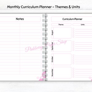 Teacher Lesson Plan Book | Teacher Planner | Printable Teacher Plan ...
