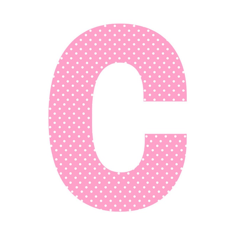 Printable Dusty Pink Bulletin Board Scrapbooking Letters Etsy