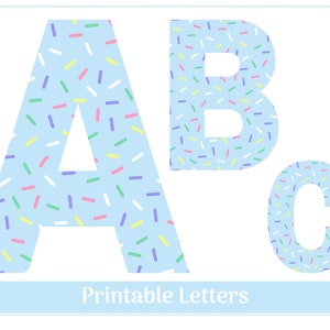 Alphabet Letters A-Z, Numbers 0-9 Clip Art, Printable Banner, Bulletin Board, Scrapbooking Letters & Numbers