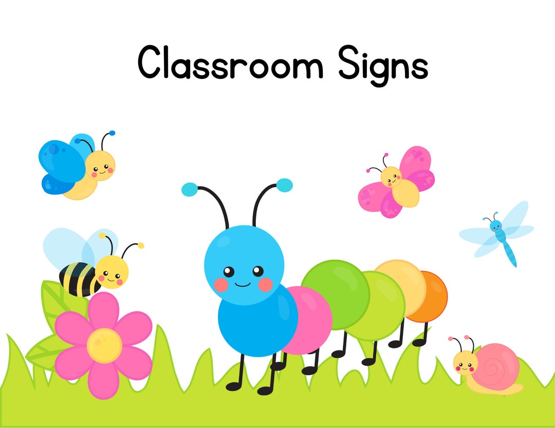 classroom-center-signs-preschool-centers-cute-garden-signs-etsy