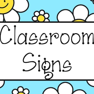 Tie Dye Classroom Center Signs | Printable Classroom Labels