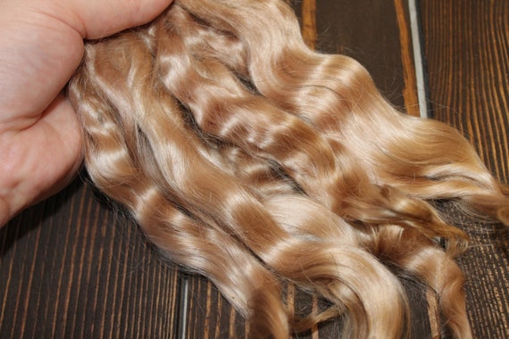 5/" Reborn mohair Mohair locks nutty Doll hair
