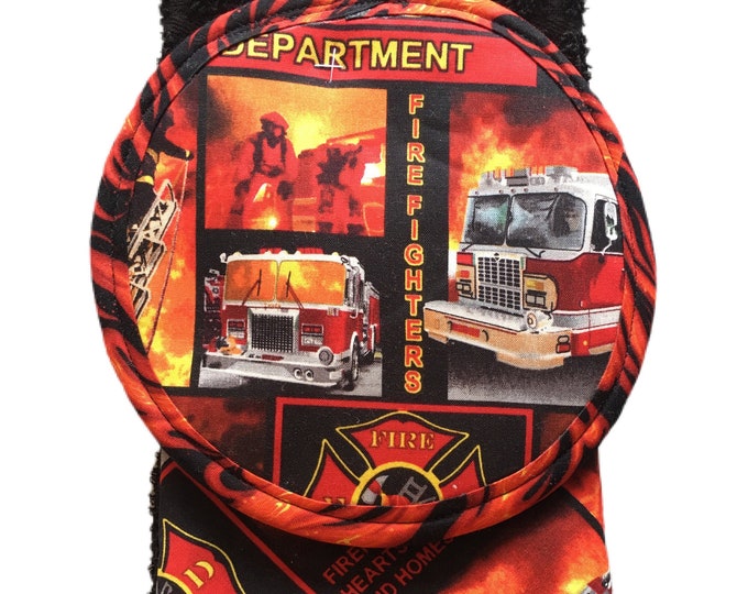 PotHolder Set (Two Potholders And One Towel) - Fire Fighters