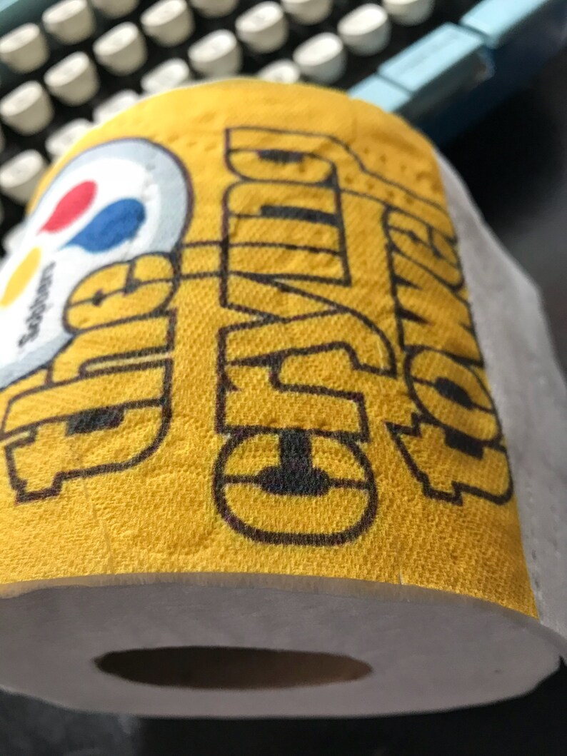 The Crying Towel Terrible Towel Steelers Toilet Paper Etsy