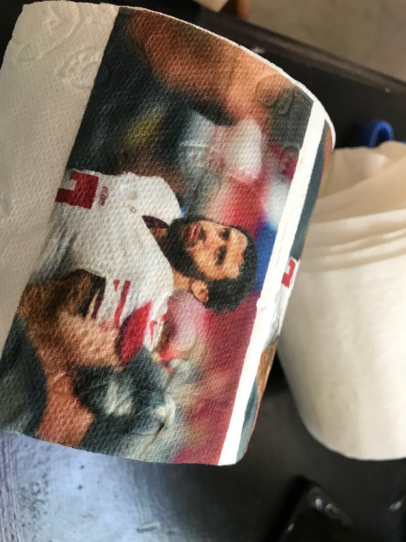 Colin Kaepernick Toilet Paper Fantasy Football Gag Gift Etsy