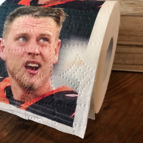 Joe Burrow Toilet Paper, Cincinnati Bengals Gag Gift