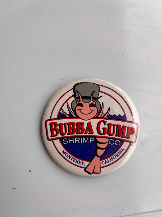 Bubba Gump Shrimp Co. souvenir Button