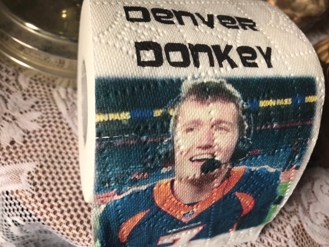 Denver Broncos Toilet Paper, Drew Lock Toilet Paper Etsy