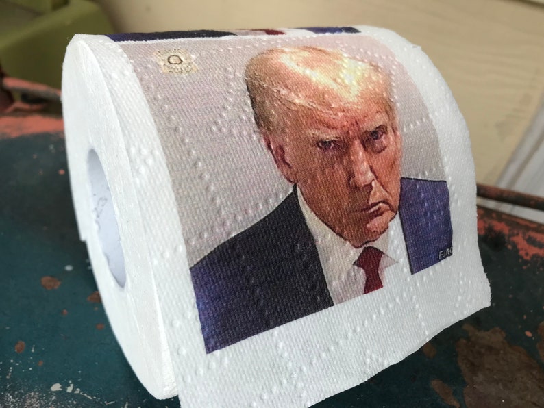 Trump Mugshot, Trump Toilet Paper image 2