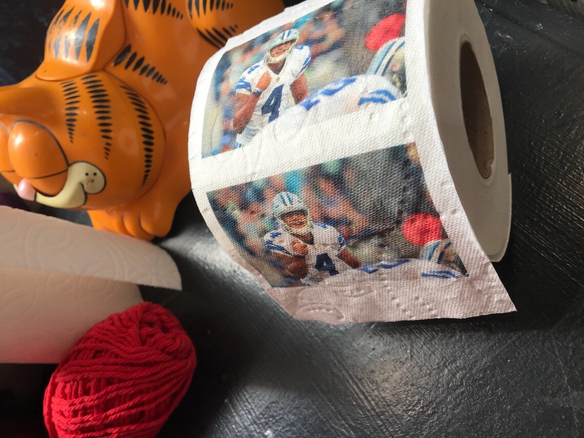 Dak Prescott Toilet Paper Dallas Cowboys Toilet Paper Etsy