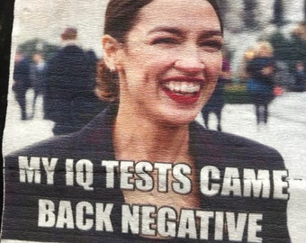 Alexandria Ocasio-Cortez Toilet Paper, Cortez Toilet Paper,