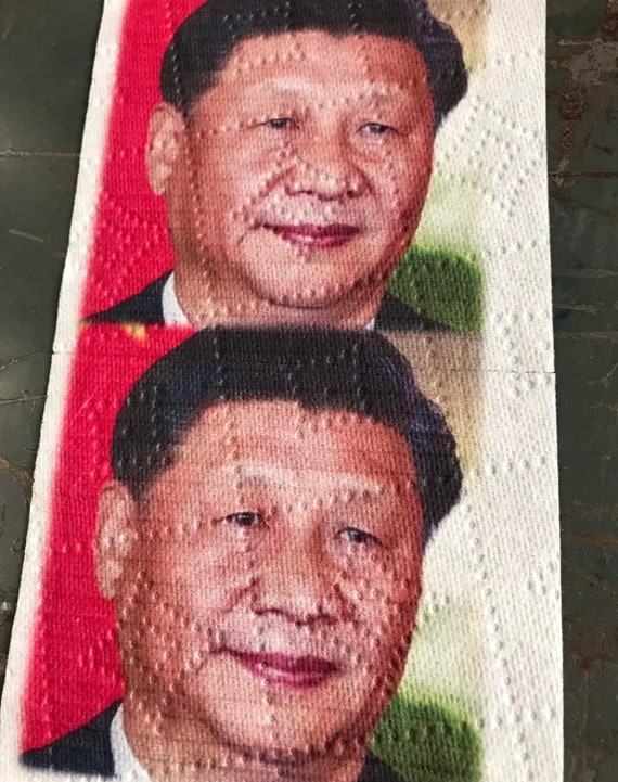 Xi Jinping Toilet Paper China Gag Gift Etsy