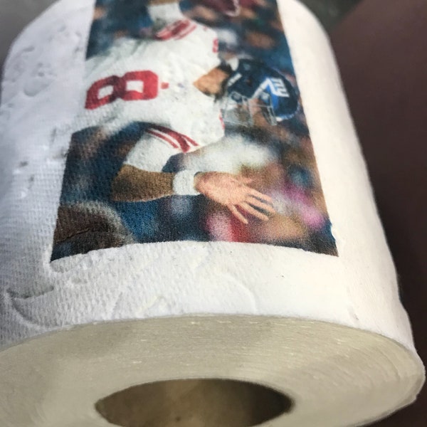 Daniel Jones Toilet Paper, New York Giants Toilet Paper