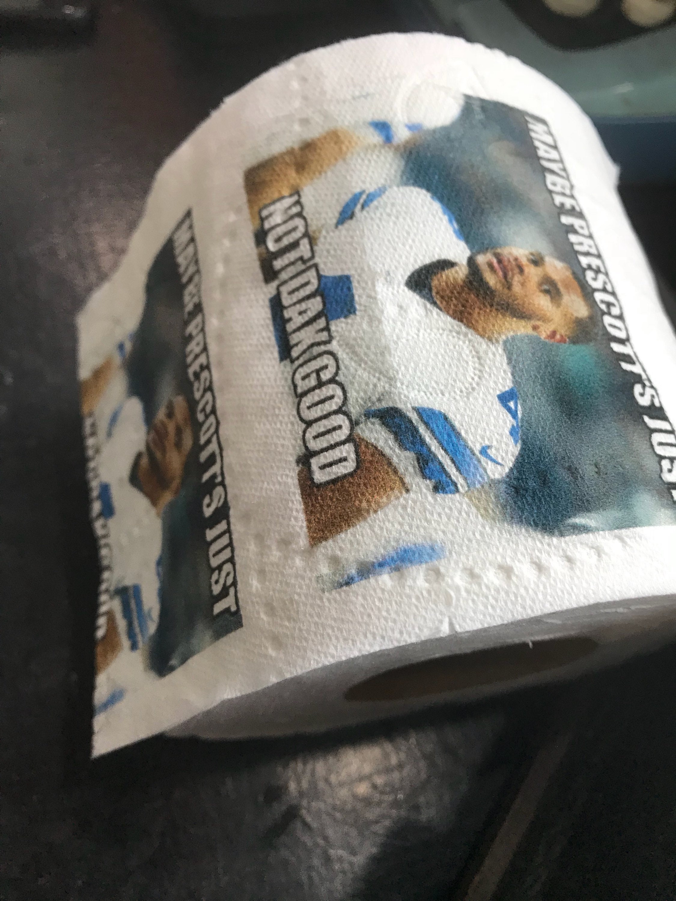 Dak Prescott Toilet Paper Cowboys Toilet Paper Cowboys Gag Etsy