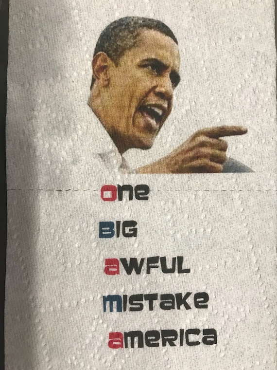 Obama Block Paper Obama Toilet Paper
