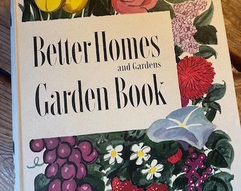 Better Homes and Gardens Garden Book, 1954 Garden Home Decor