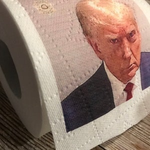 Trump Mugshot, Trump Toilet Paper image 4
