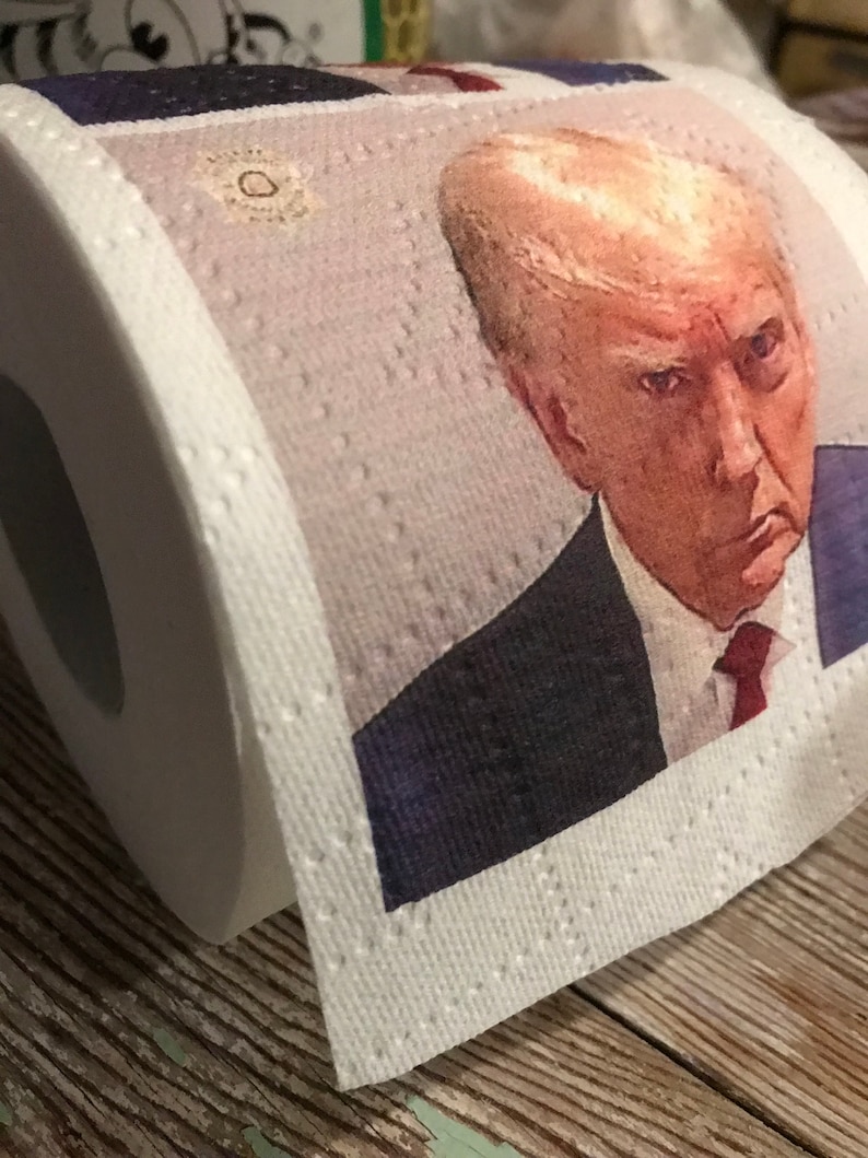 Trump Mugshot, Trump Toilet Paper image 4