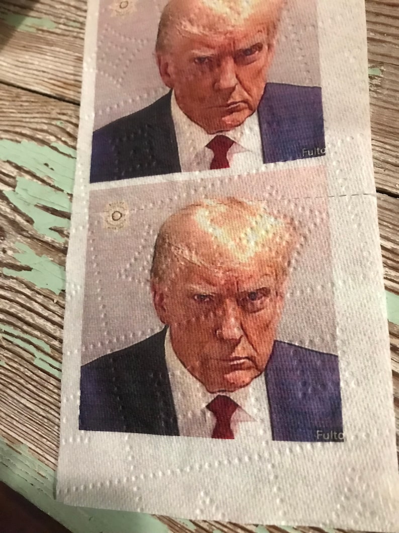 Trump Mugshot, Trump Toilet Paper image 3