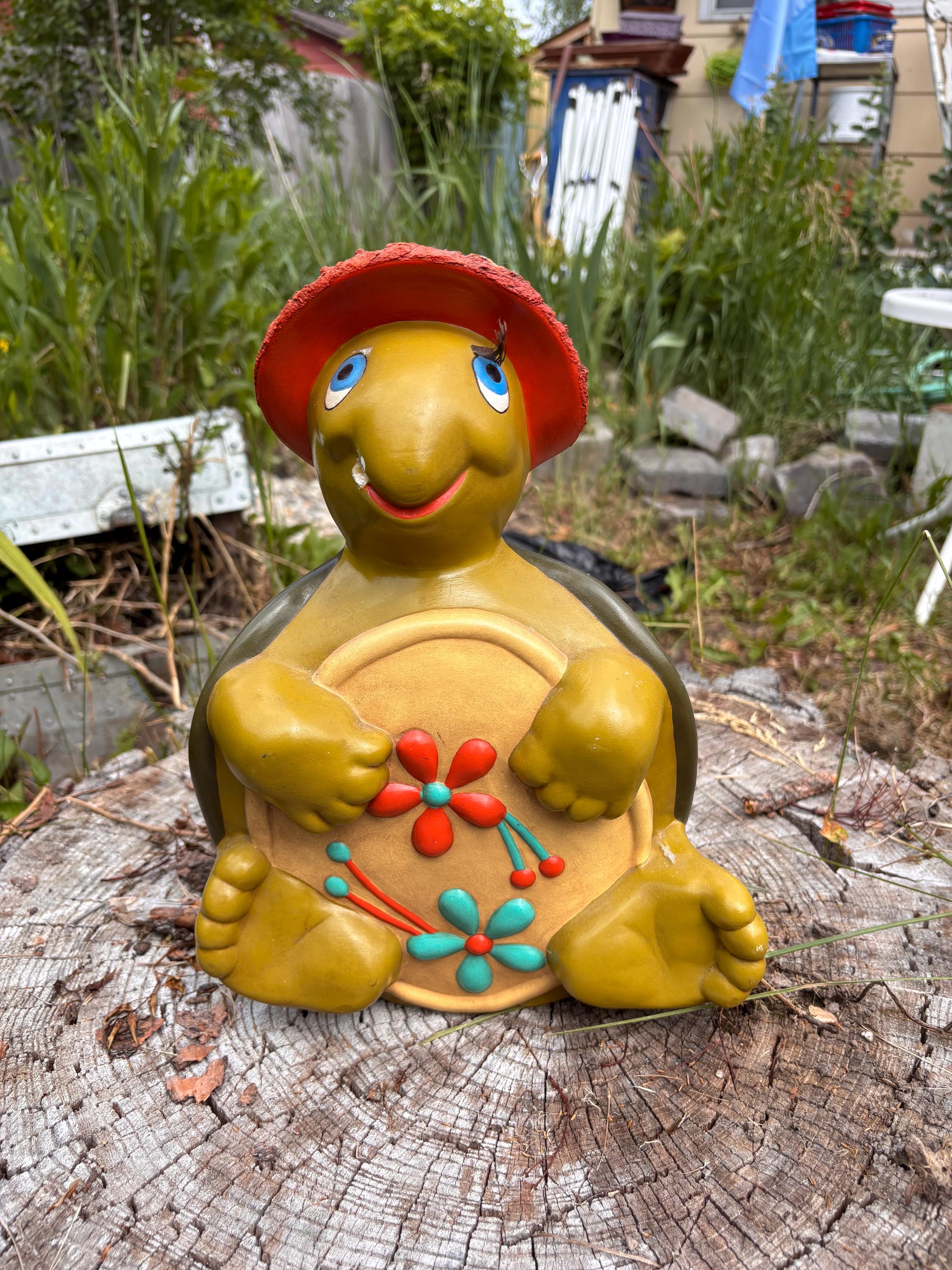 70s Ceramic Turtle - Etsy