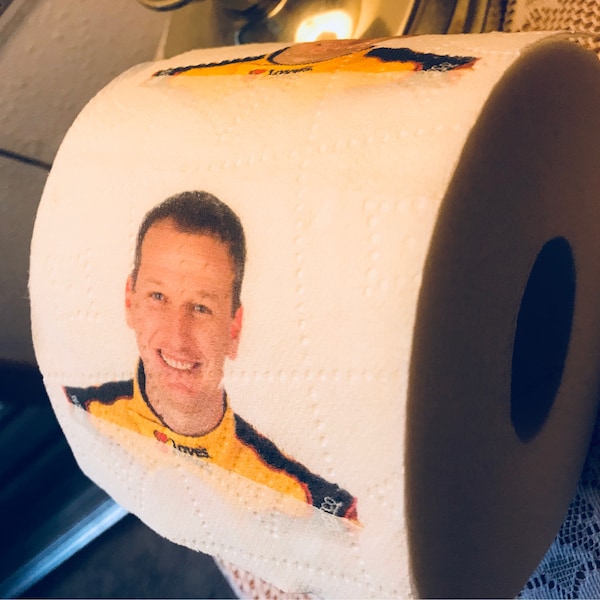 Michael Mcdowell Toilet Paper, NASCAR Toilet Paper