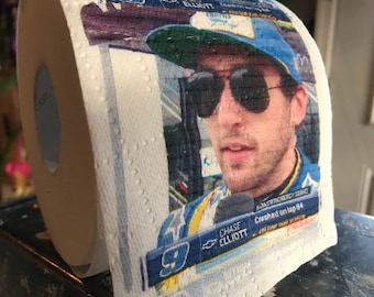 Chase Elliott Toilet Paper, NASCAR Gag Gift