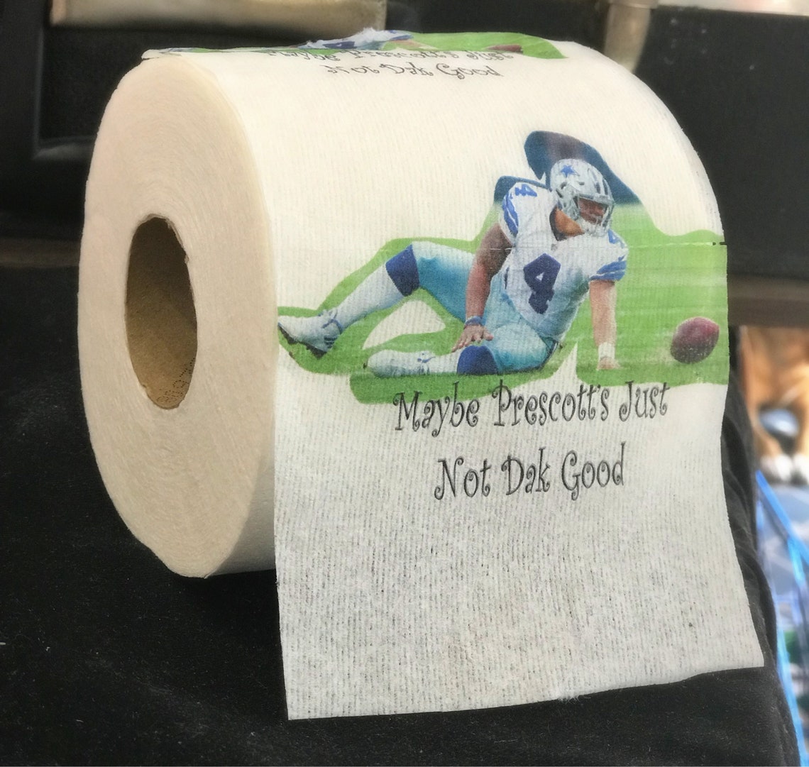 Dak Presscott Toilet Paper Dallas Cowboys Toilet Paper Gag Etsy