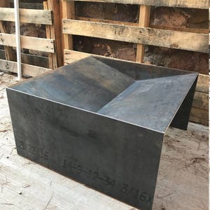 steel fire pit 23inch