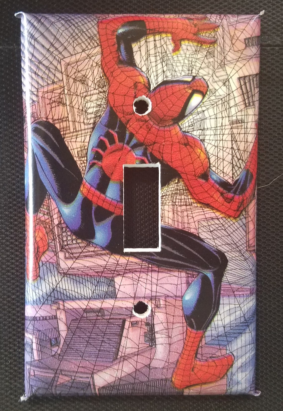 Spiderman Light Switch and Outlet Covers Free Shipping and Etsy