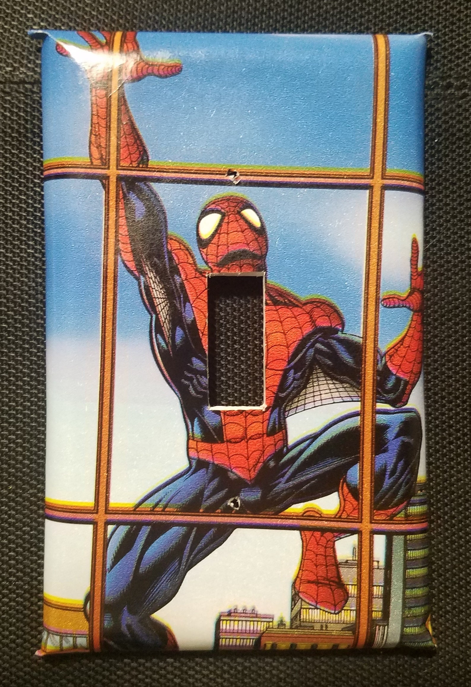 Spiderman Light Switch and Outlet Covers Action and Exciting Etsy