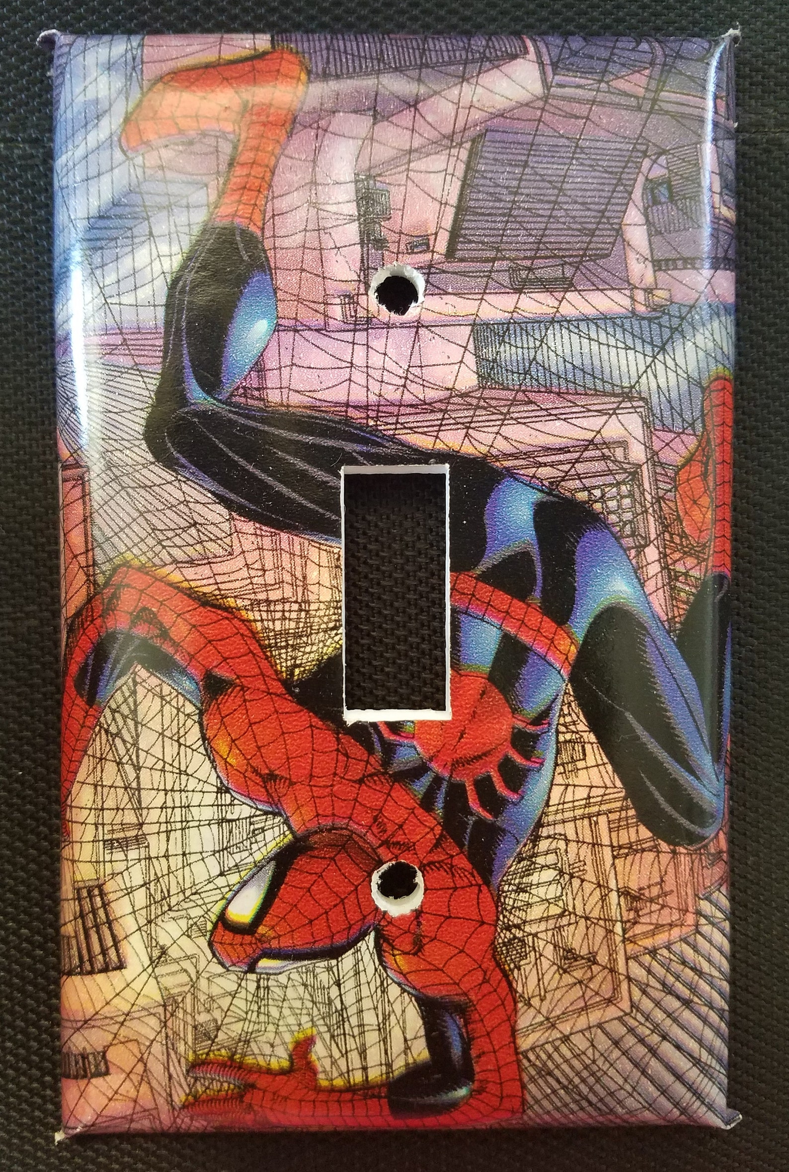 Spiderman Light Switch and Outlet Covers Free Shipping and Etsy