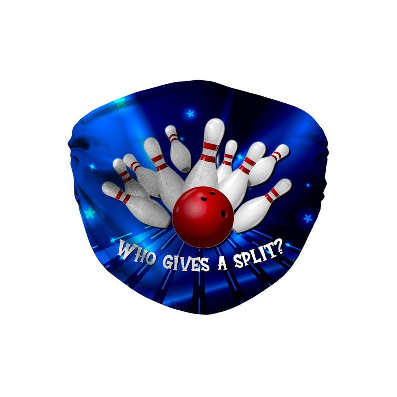 Bowling Face Mask Mask With Nose Wire Carbon Filter & Etsy