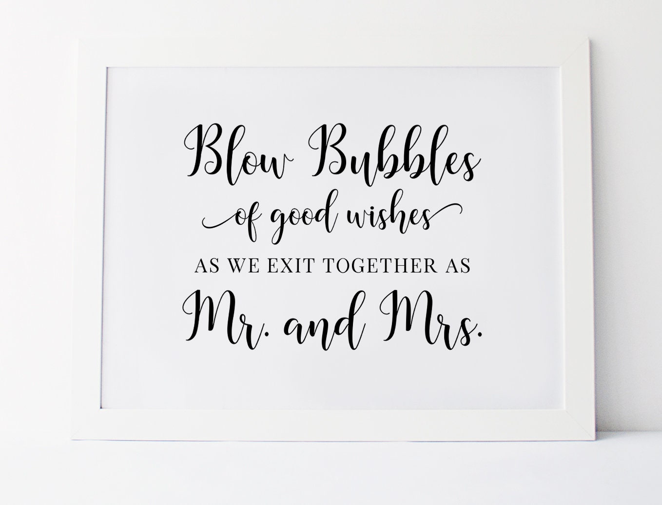 Blow Bubbles Of Good Wishes Wedding Sayings Wedding Bubbles Etsy