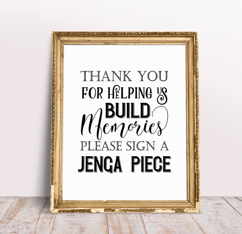 help-us-build-memories-sign-a-jenga-piece-wedding-jenga-sign-etsy