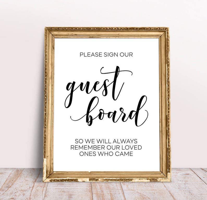 please-sign-our-guest-board-wedding-signs-guest-board-sign-etsy
