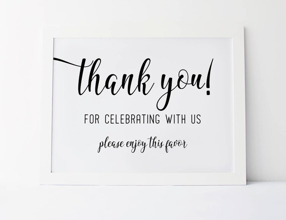 Wedding Favors Acrylic Sign Please Take One Thank You For Coming Home D cor Wall D cor 