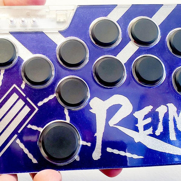 Reina Foil Tekken 8 Snackbox Micro Layered Stencil Cut Custom Art
