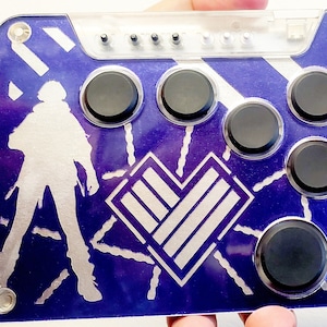 Reina Foil Tekken 8 Snackbox Micro Layered Stencil Cut Custom Art