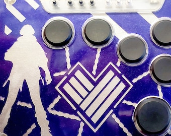 Reina Foil Tekken 8 Snackbox Micro Layered Stencil Cut Custom Art