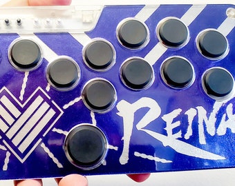 Reina Foil Tekken 8 Snackbox Micro Layered Stencil Cut Custom Art
