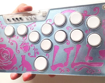 Lili Foil Tekken 8 Snackbox Micro Layered Stencil Cut Custom Art
