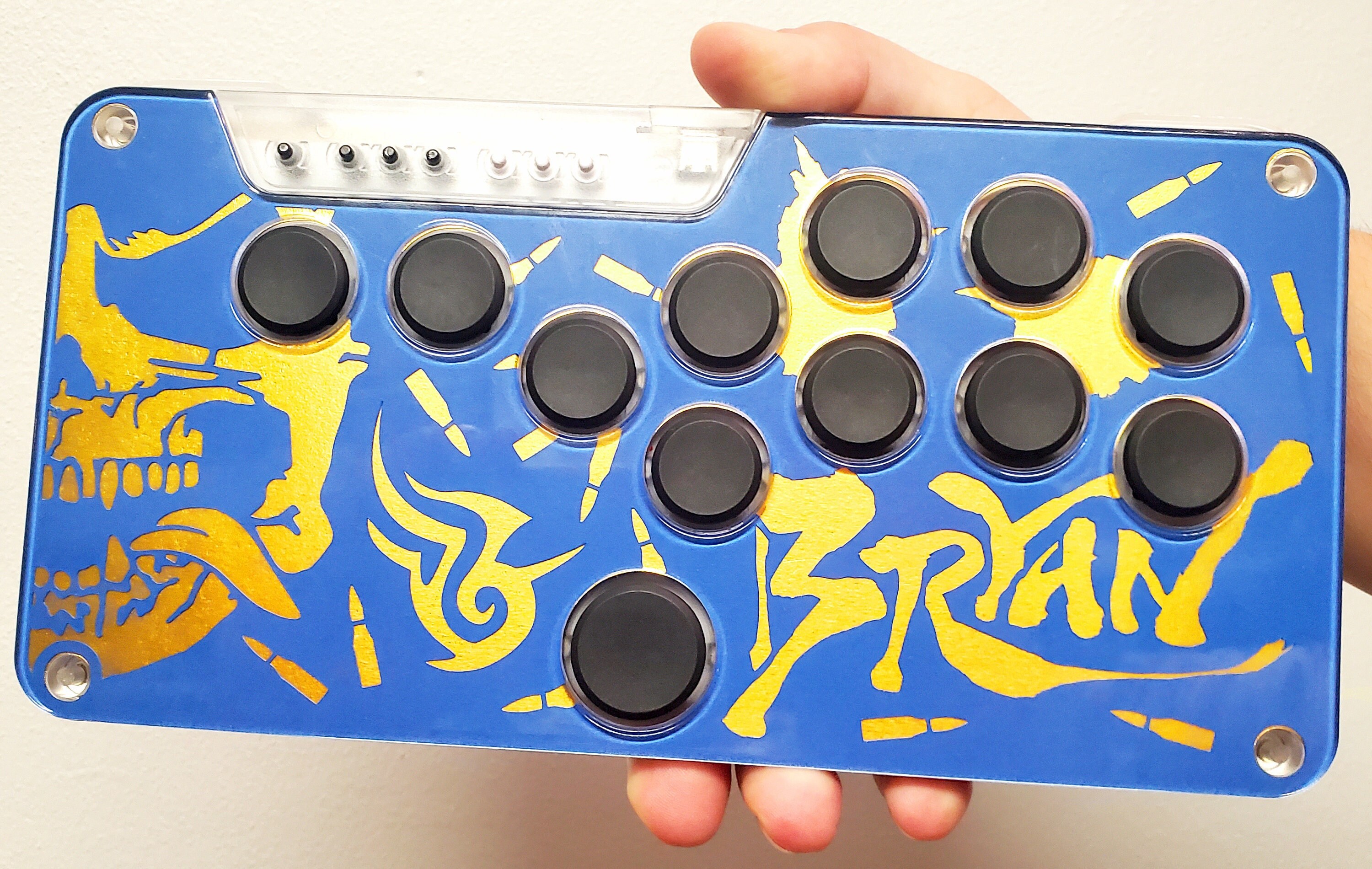 Bryan Fury Foil Tekken 8 Snackbox Micro Layered Stencil Cut