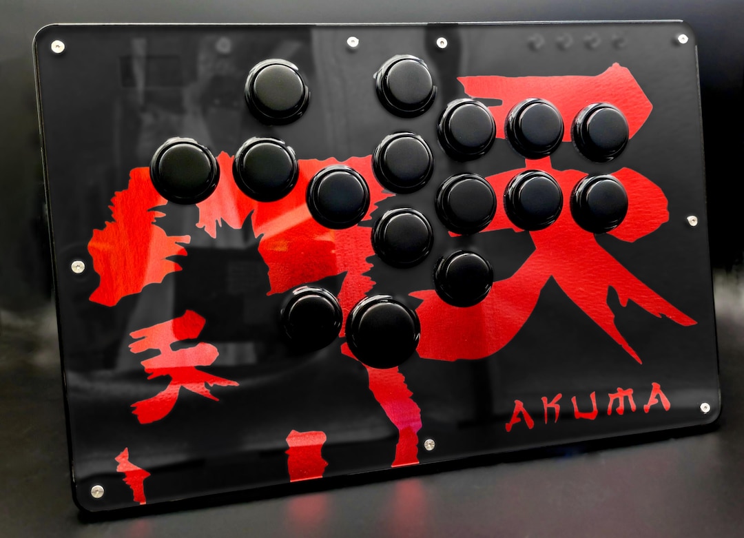 Akuma Street Fighter U16 Haute42/cosmox Layered Foil Stencil Cut