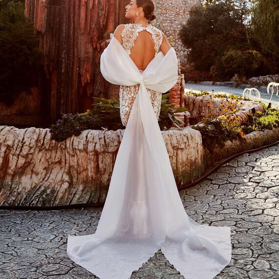 Statement Oversized Detachable Bow,modern Wedding Dress,bridal  Separates,big Bow,huge Bow - Etsy