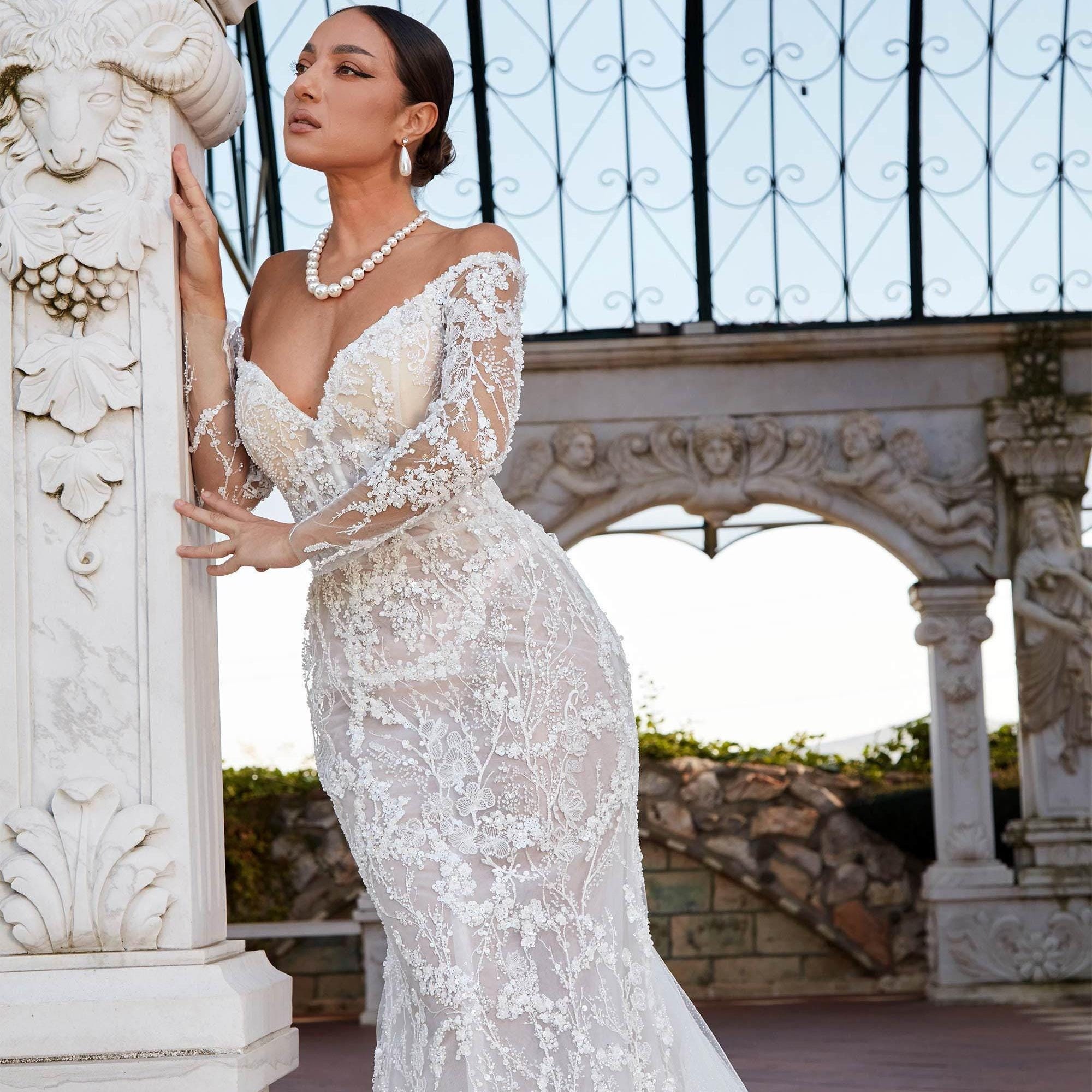 Luxury mermaid wedding dresses hotsell