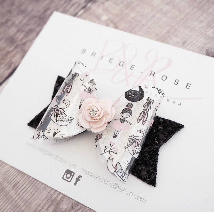 ヘアアクセサリー [TATIANA] Black Swan Ribbon Hair Crow Clip TATIANA] Black Swan Ribbon Hair Crow Clip (TATIANA/ヘア
