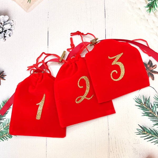 Hairbow Advent Calendar Etsy